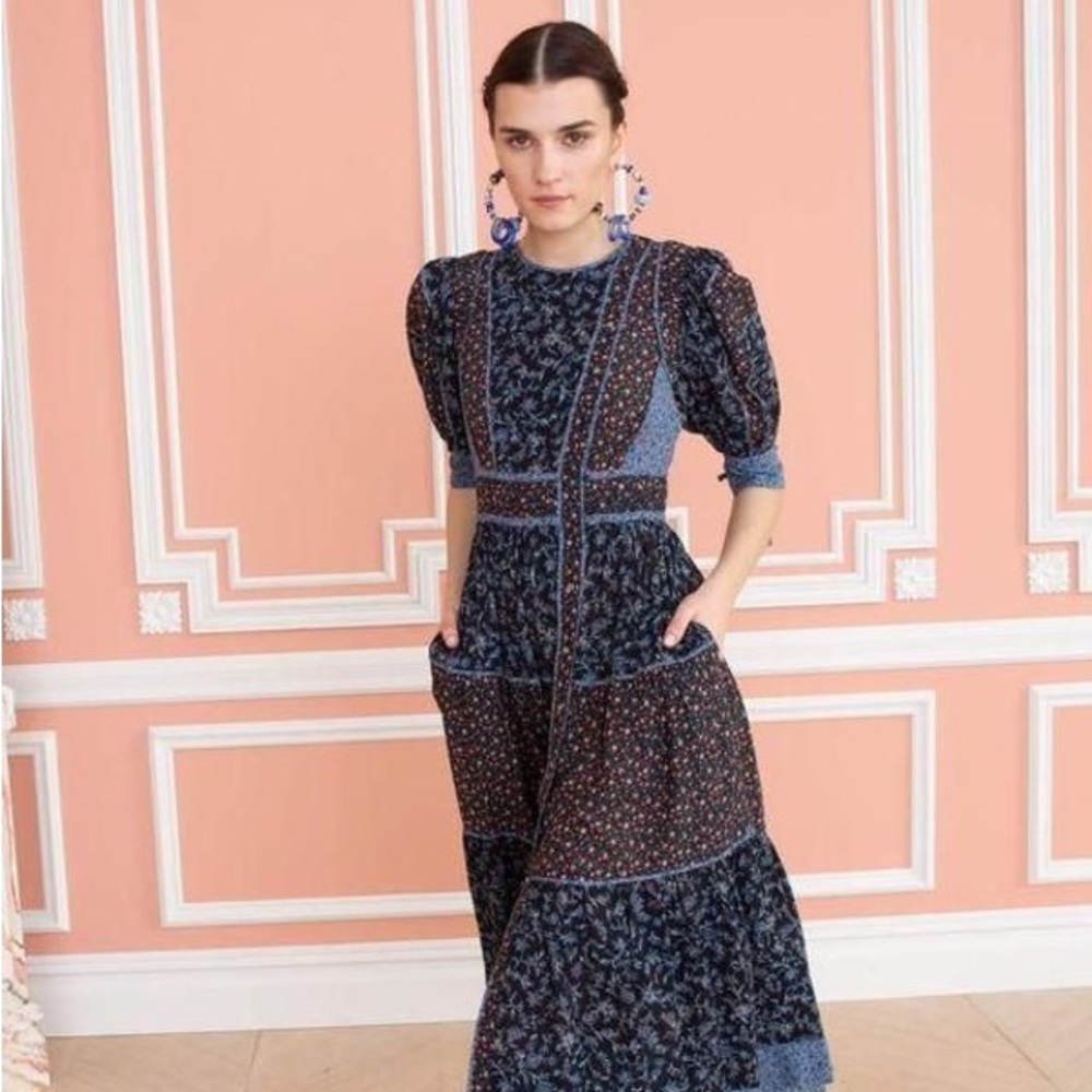 Ulla Johnson Verona Dress in Midnight